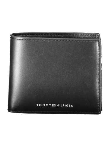 TOMMY HILFIGER BLACK MAN WALLET