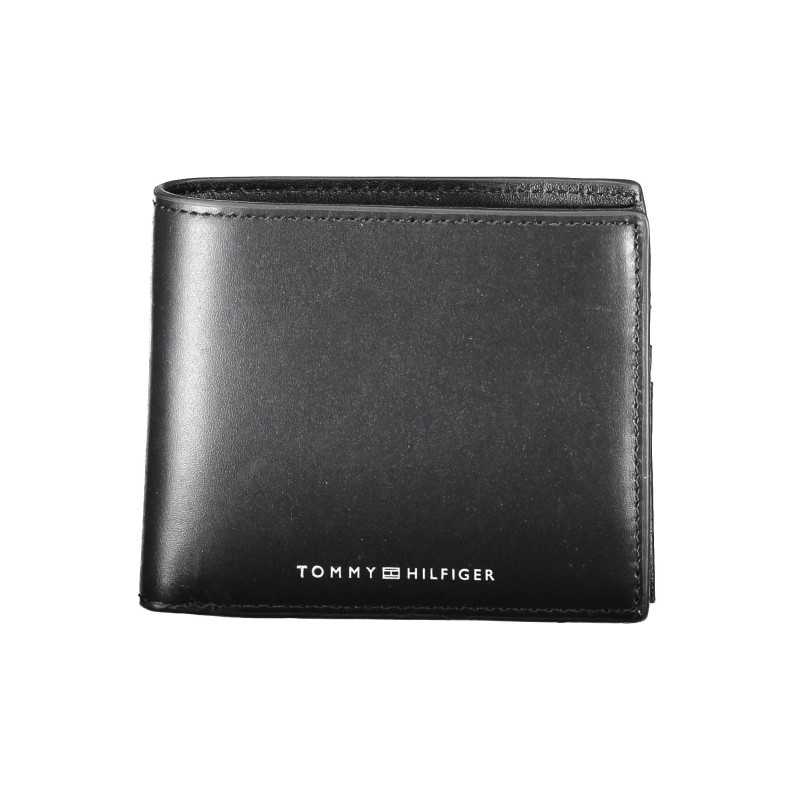 TOMMY HILFIGER BLACK MAN WALLET