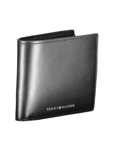 TOMMY HILFIGER BLACK MAN WALLET