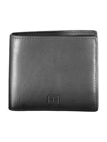 TOMMY HILFIGER BLACK MAN WALLET