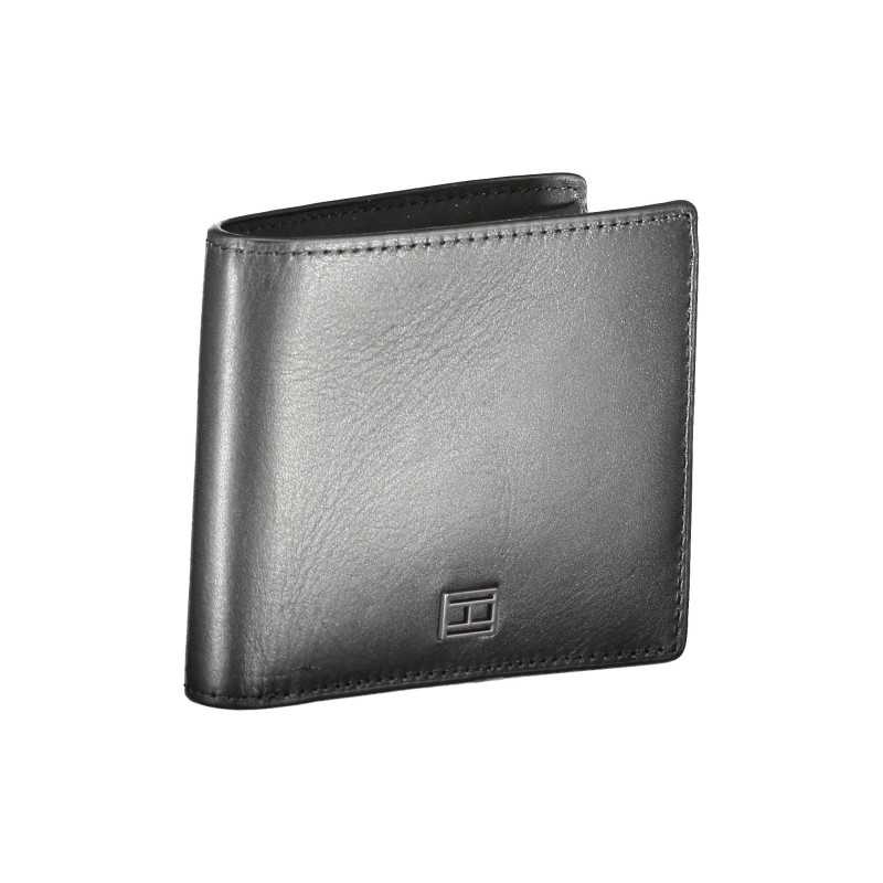 TOMMY HILFIGER BLACK MAN WALLET