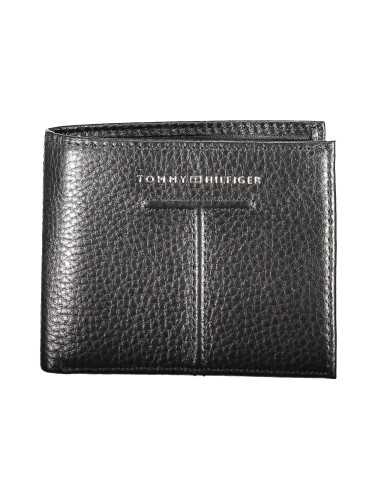 TOMMY HILFIGER BLACK MAN WALLET