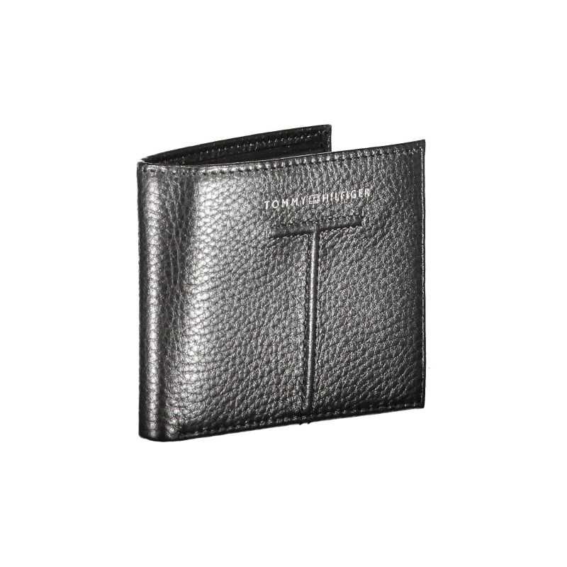 TOMMY HILFIGER BLACK MAN WALLET