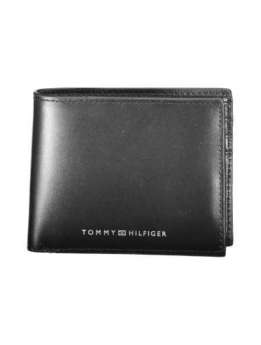 TOMMY HILFIGER BLACK MAN WALLET