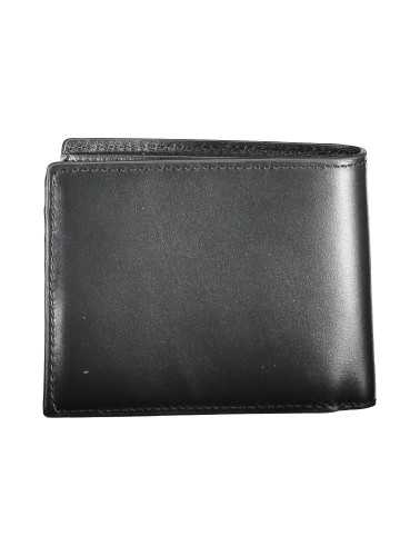 TOMMY HILFIGER BLACK MAN WALLET