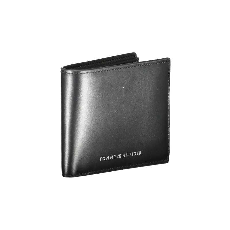 TOMMY HILFIGER BLACK MAN WALLET