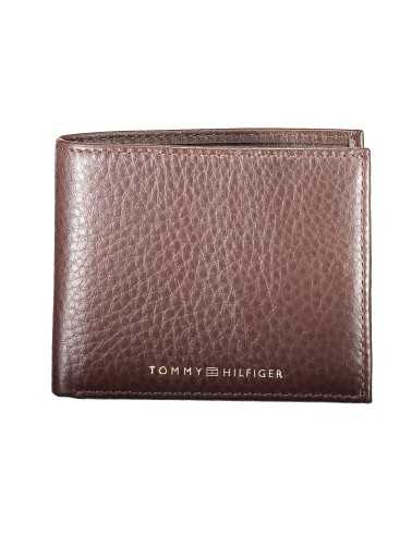 TOMMY HILFIGER MAN BROWN WALLET