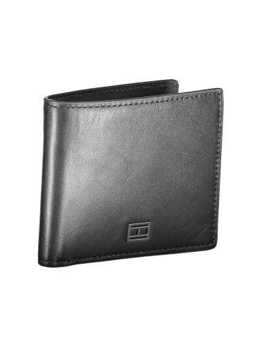 TOMMY HILFIGER BLACK MAN WALLET