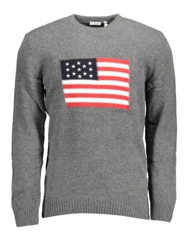 US GRAY MAN POLO SWEATER