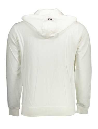 US POLO SWEATSHIRT WITH ZIP WHITE MAN