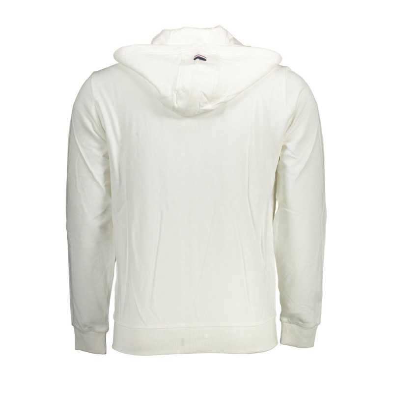 US POLO SWEATSHIRT WITH ZIP WHITE MAN