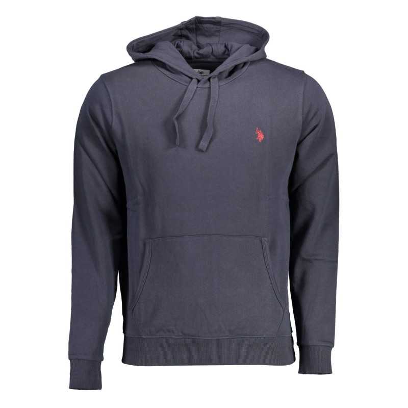 US POLO SWEATSHIRT WITHOUT ZIP BLUE MAN