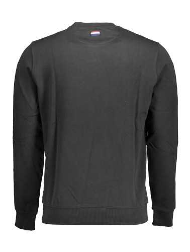 US POLO SWEATSHIRT WITHOUT ZIP BLACK MAN