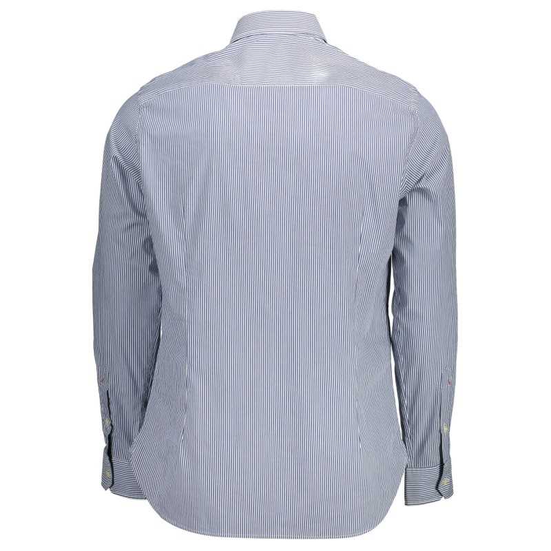 US POLO SHIRT LONG SLEEVE MAN BLUE