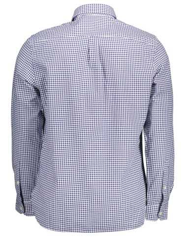 U.S. POLO CAMICIA MANICHE LUNGHE UOMO AZZURRO