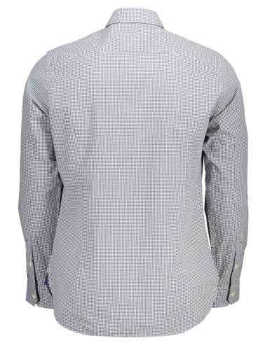 US POLO SHIRT LONG SLEEVE MAN LIGHT BLUE