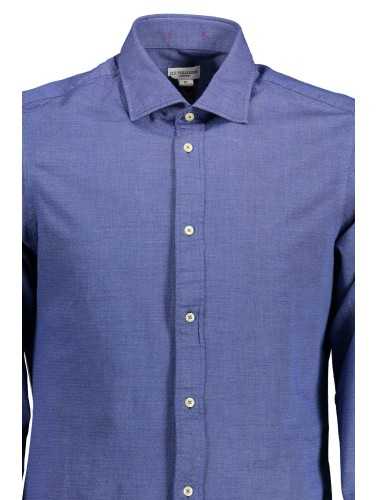 US POLO SHIRT LONG SLEEVE MAN BLUE