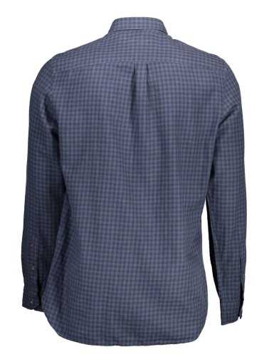 US POLO SHIRT LONG SLEEVE MAN BLUE