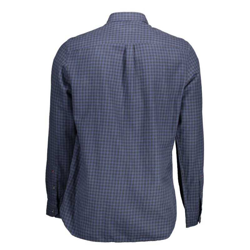 U.S. POLO CAMICIA MANICHE LUNGHE UOMO BLU