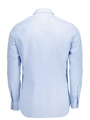 US POLO SHIRT LONG SLEEVE MAN LIGHT BLUE