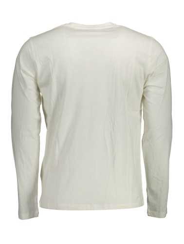 US POLO T-SHIRT LONG SLEEVE MAN WHITE