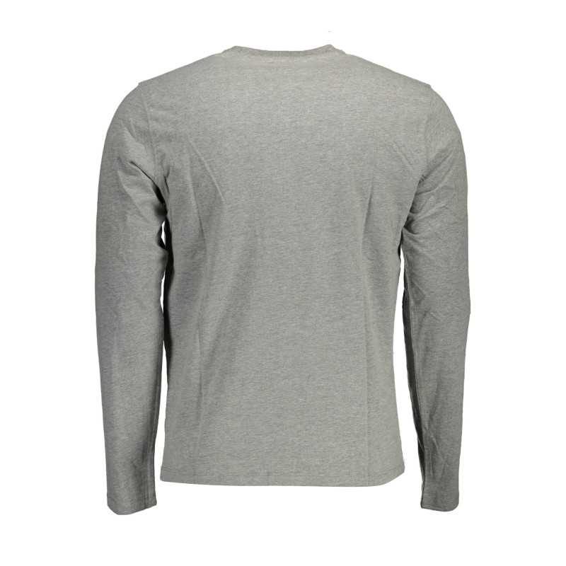 US POLO T-SHIRT LONG SLEEVE MAN GRAY