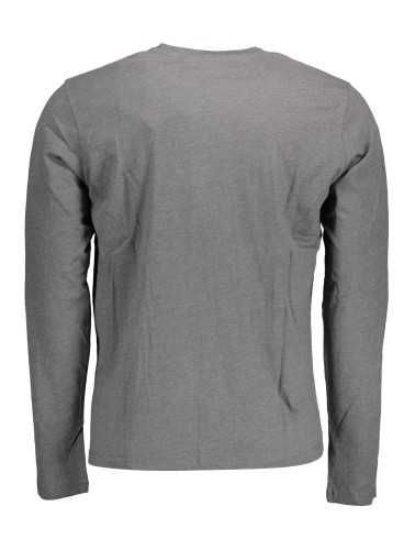 US POLO T-SHIRT LONG SLEEVE MAN GRAY