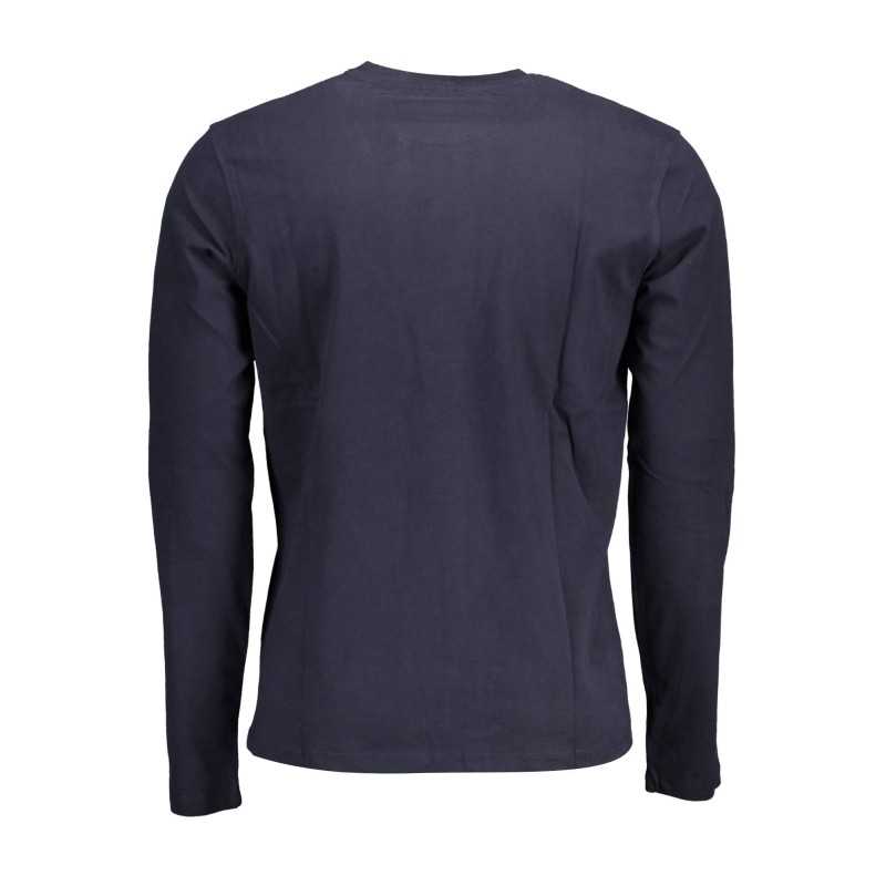 US POLO T-SHIRT LONG SLEEVE MAN BLUE