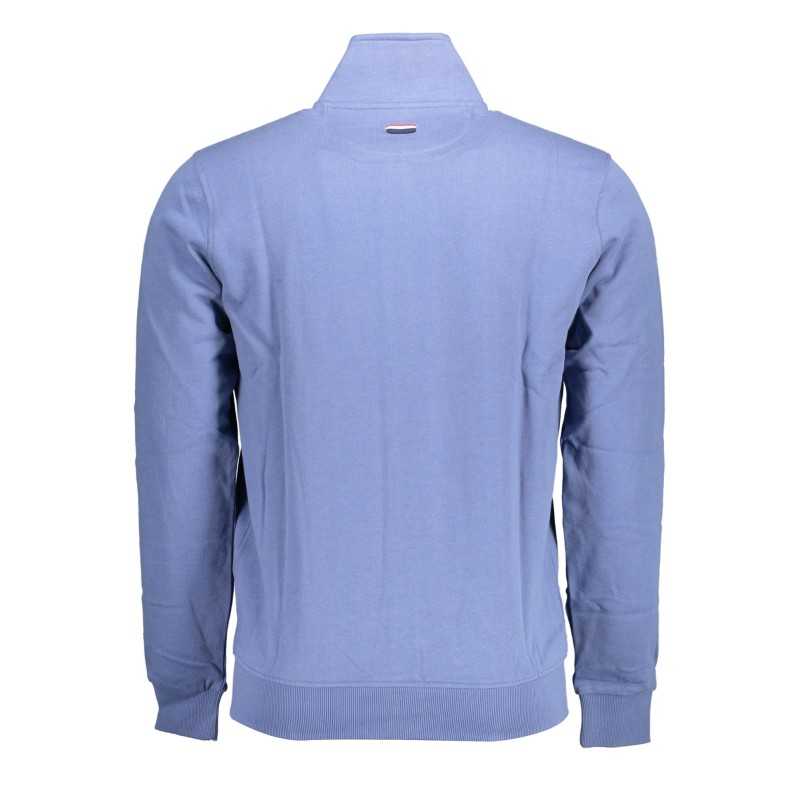 US POLO SWEATSHIRT WITH ZIP BLUE MAN