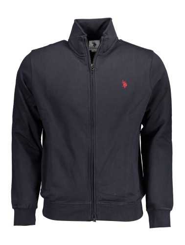 US POLO SWEATSHIRT WITH ZIP BLUE MAN