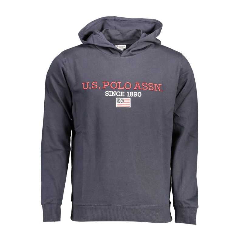 U.S. POLO FELPA SENZA ZIP UOMO BLU