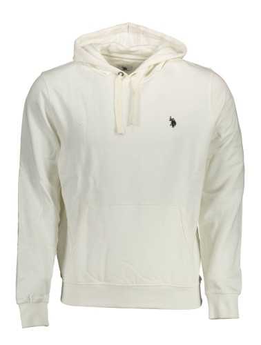 US POLO SWEATSHIRT WITHOUT ZIP WHITE MAN