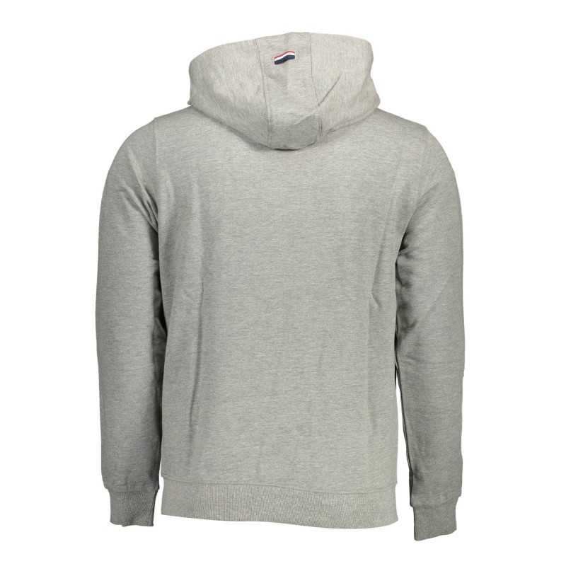 U.S. POLO FELPA SENZA ZIP UOMO GRIGIO