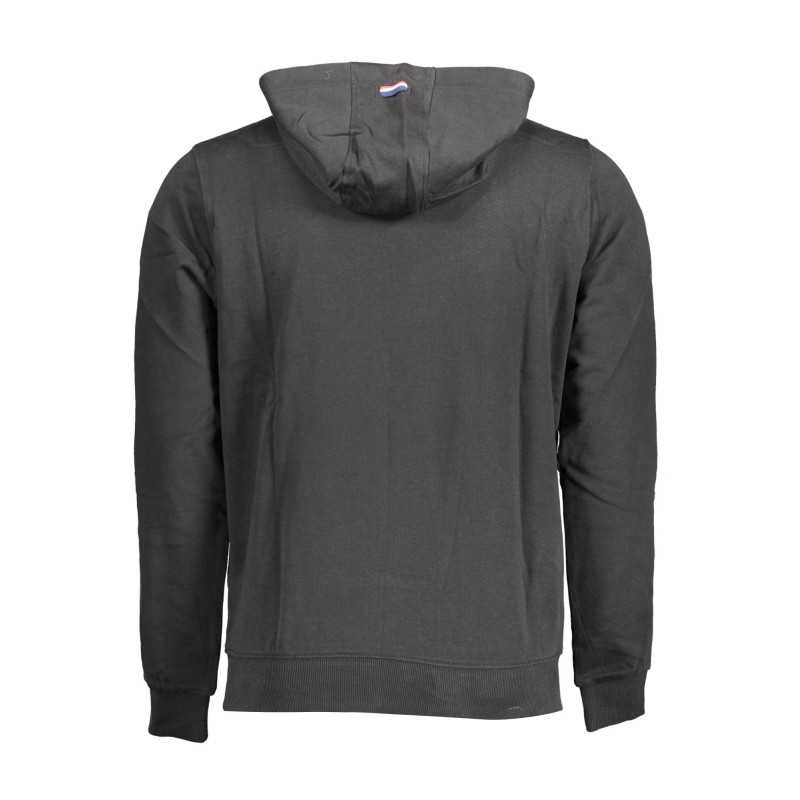 US POLO SWEATSHIRT WITHOUT ZIP BLACK MAN