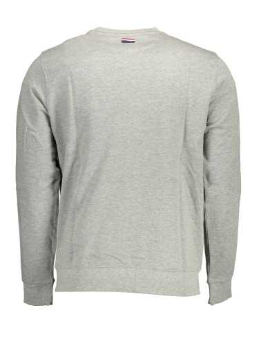 US POLO SWEATSHIRT WITHOUT ZIP GRAY MAN