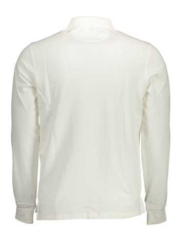 US POLO LONG SLEEVED POLO SHIRT MAN WHITE