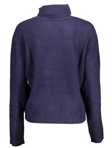 US BLUE WOMEN'S POLO SWEATER