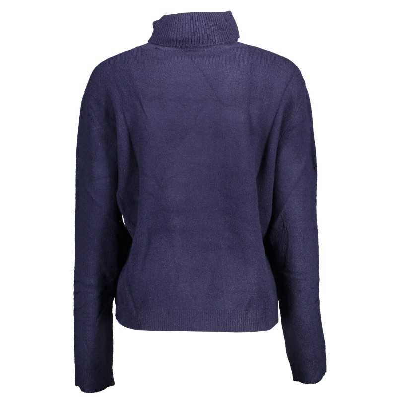 US BLUE WOMEN'S POLO SWEATER