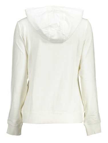 US POLO SWEATSHIRT WITH ZIP WOMAN WHITE