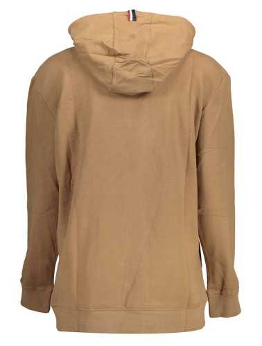 US POLO SWEATSHIRT WITHOUT ZIP WOMAN BROWN