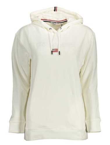 U.S. POLO FELPA SENZA ZIP DONNA BIANCO