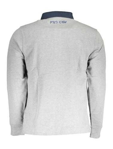 LA MARTINA POLO LONG SLEEVE MAN GRAY