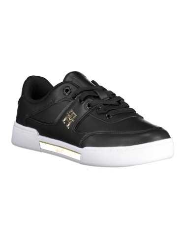 TOMMY HILFIGER BLACK WOMEN'S SPORT SHOES