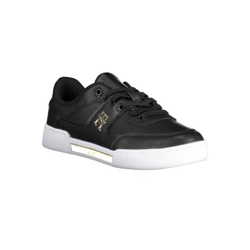 TOMMY HILFIGER BLACK WOMEN'S SPORT SHOES