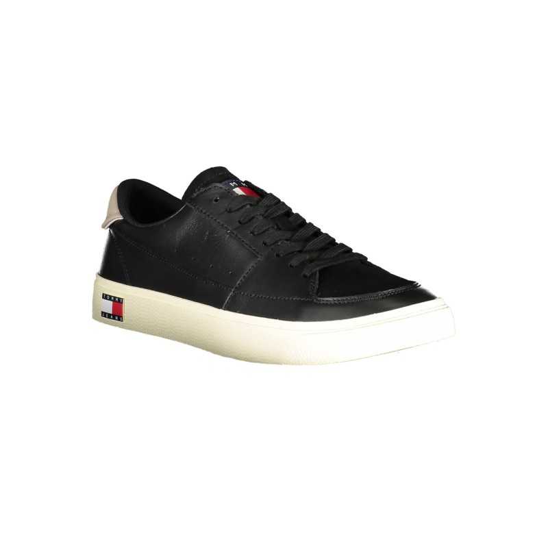 TOMMY HILFIGER BLACK MAN SPORT SHOES