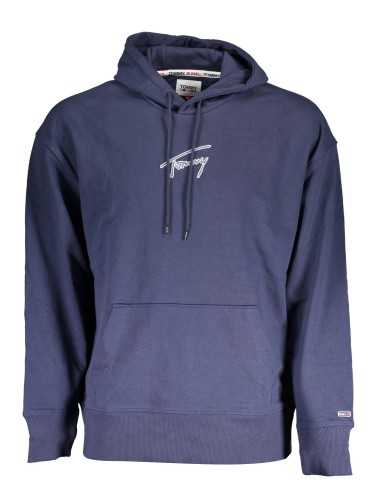 TOMMY HILFIGER MAN BLUE SWEATSHIRT WITHOUT ZIP