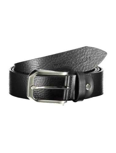 MOMO DESIGN BLACK MAN LEATHER BELT