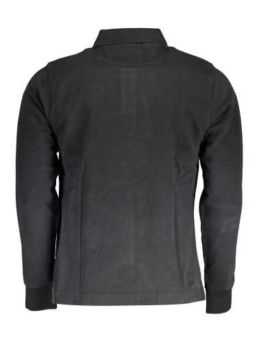 LA MARTINA POLO LONG SLEEVE MAN BLACK