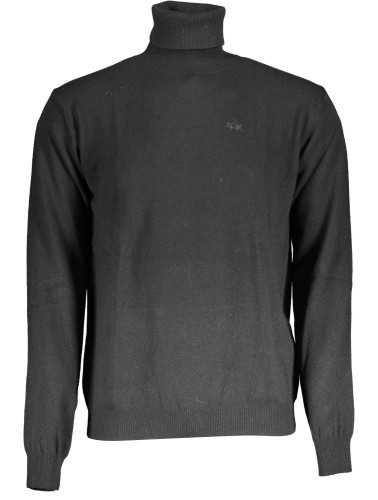 LA MARTINA BLACK MAN SWEATER