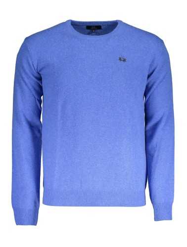 LA MARTINA BLUE MEN'S SWEATER